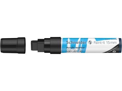 Acryl Marker Schneider Paint-it 330 15mm zwart