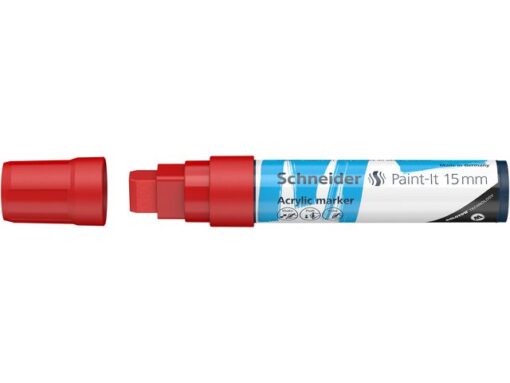 Acryl Marker Schneider Paint-it 330 15mm rood