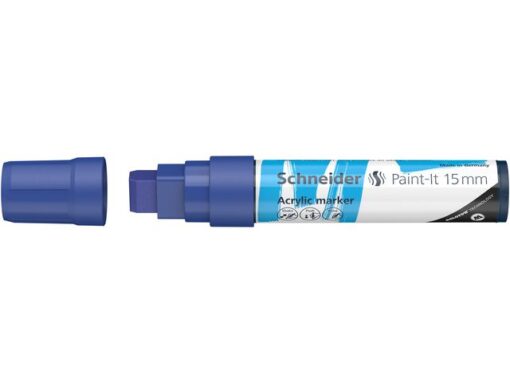Acryl Marker Schneider Paint-it 330 15mm blauw