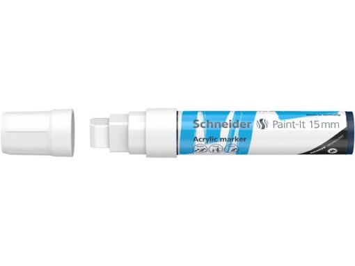 Acryl Marker Schneider Paint-it 330 15mm wit