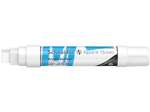 Acryl Marker Schneider Paint-it 330 15mm wit