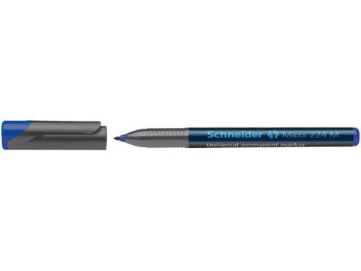 Universele marker Schneider Maxx 224 M permanent blauw