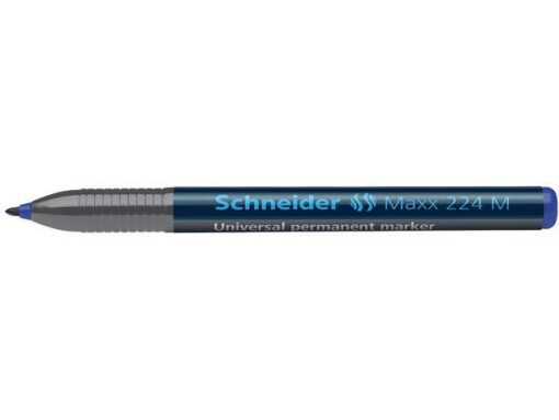 Universele marker Schneider Maxx 224 M permanent blauw