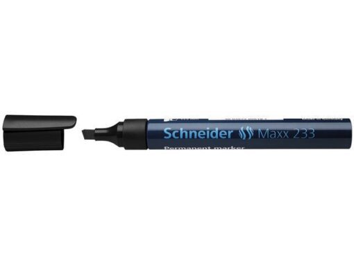 Marker Schneider Maxx 233 permanent beitelpunt zwart