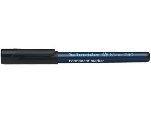 Marker Schneider Maxx 240 permanent ronde punt zwart