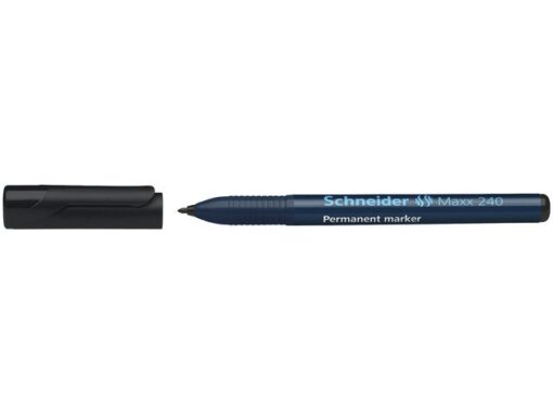 Marker Schneider Maxx 240 permanent ronde punt zwart