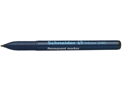 Marker Schneider Maxx 240 permanent ronde punt zwart