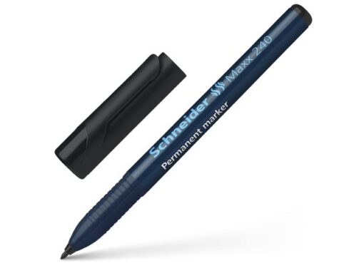 Marker Schneider Maxx 240 permanent ronde punt zwart