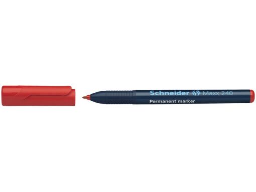 Marker Schneider Maxx 240 permanent ronde punt rood