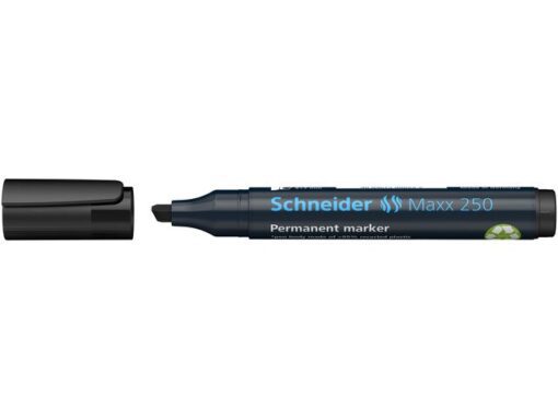 Marker Schneider Maxx 250 permanent beitelpunt zwart