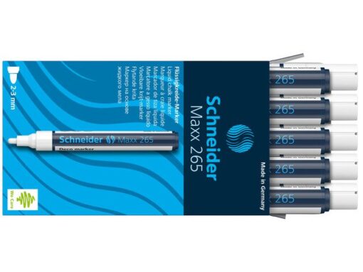 Krijtmarker Schneider Maxx 265 wit