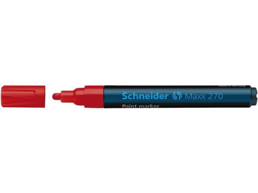 Lakmarker Schneider Maxx 270 1-3 mm rood