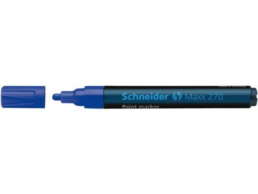 Lakmarker Schneider Maxx 270 1-3 mm blauw