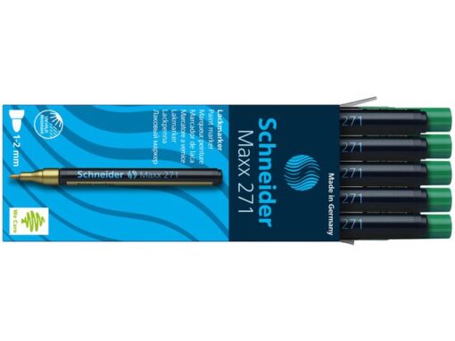 Lakmarker Schneider Maxx 271 1-2 mm groen