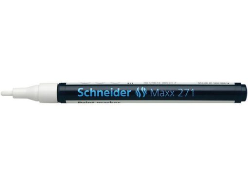 Lakmarker Schneider Maxx 271 1-2 mm wit