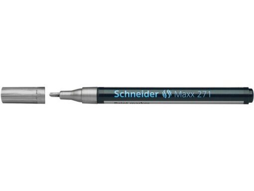 Lakmarker Schneider Maxx 271 1-2 mm zilver