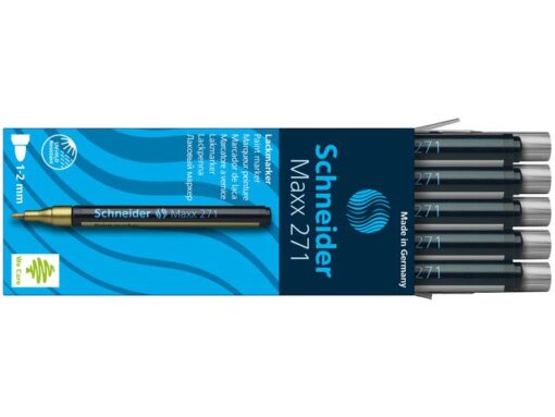 Lakmarker Schneider Maxx 271 1-2 mm zilver