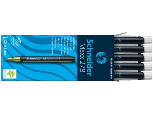 Lakmarker Schneider Maxx 278 0,8mm wit