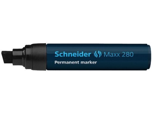 Marker Schneider Maxx 280 permanent beitelpunt zwart