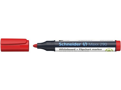 Boardmarker Schneider Maxx 290 ronde punt rood