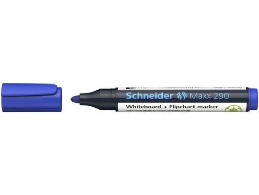Boardmarker Schneider Maxx 290 ronde punt blauw