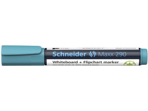 Boardmarker Schneider Maxx 290 ronde punt turquoise