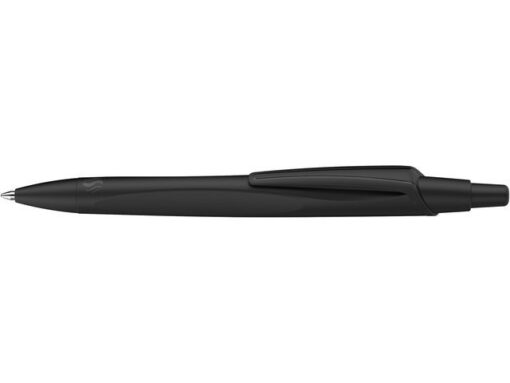 Balpen Schneider Reco zwart, schrijfkleur: blauw
