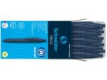Balpen Schneider Reco donker blauw, schrijfkleur: blauw