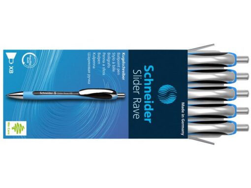 Balpen Schneider Slider Rave XB 1,4mm blauw-zwart