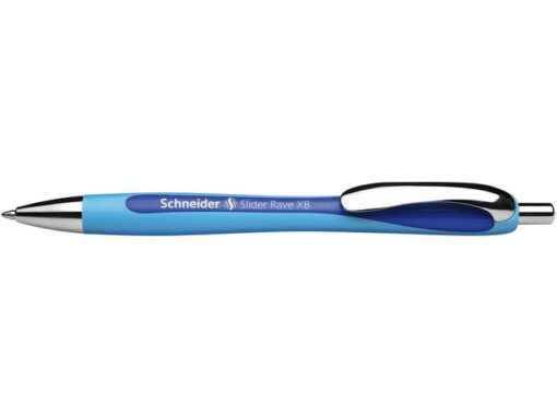 Balpen Schneider Slider Rave XB blauw-donkerblauw doos 5    stuks