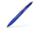 Balpen Schneider Haptify blauw omhulsel, blauwschrijvend