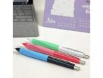 Balpen Schneider Haptify blauw omhulsel, blauwschrijvend