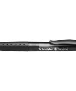 Balpen in frisse transparante kleuren en rubberen grip. De houder kleur geeft de inktkleur aan. Document echte inkt conform ISO 12757-2. De vulling kan worden vervangen door een van de andere vullingen uit de "Plug + Play"-serie. Kleur zwart.