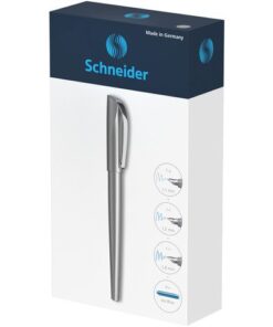 1.5mm en 1.8mm. Deze pen is compatibel met alle standaard inktpatronen en converters. Dit is een giftset en wordt geleverd met de Callissima vulpen antraciet 1.1mm en daarbij wordt een extra penpunt van 1.5mm en 1.8mm geleverd inclusief 1x6 inktpatronen. Schrijfkleur: IJsblauw.