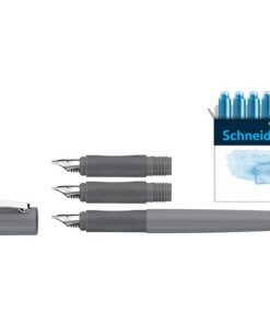 voor zowel beginners als gevorderden. De set bevat alles wat je nodig hebt om te starten: een kalligrafiepen (1.1 mm) in de kleur steengrijs