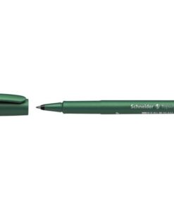 8mm. De groene houder heeft een matte metallic glans en bestaat uit PP voor een lange houdbaarheid. De cap-off inkt droogt niet uit