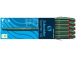 Fibrepen Schneider Topwriter 147 0,6 mm rood