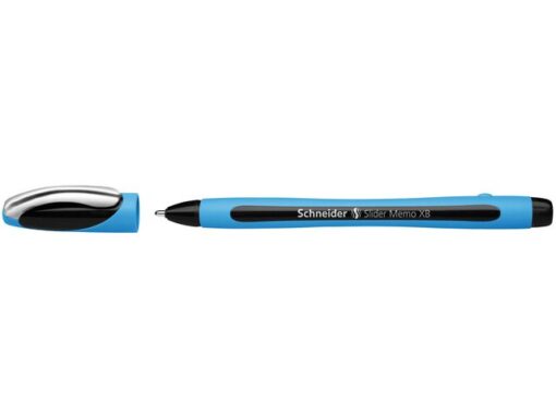 Balpen Schneider Memo XB 1,4mm kogelbreedte zwart doos 10   stuks