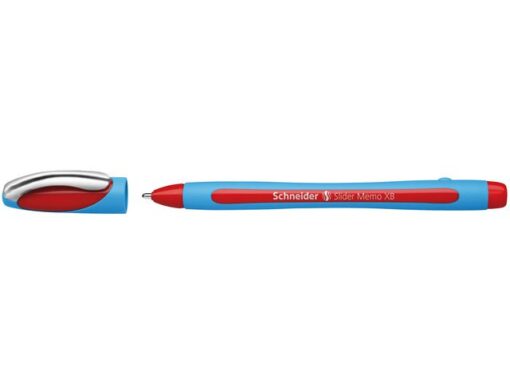 Balpen Schneider Memo XB 1,4mm kogelbreedte rood doos 10    stuks