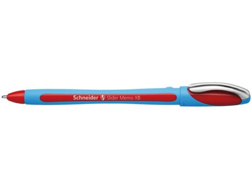 Balpen Schneider Memo XB 1,4mm kogelbreedte rood doos 10    stuks
