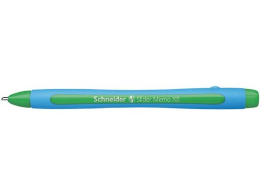 Balpen Schneider Memo XB 1,4mm kogelbreedte groen doos 10   stuks