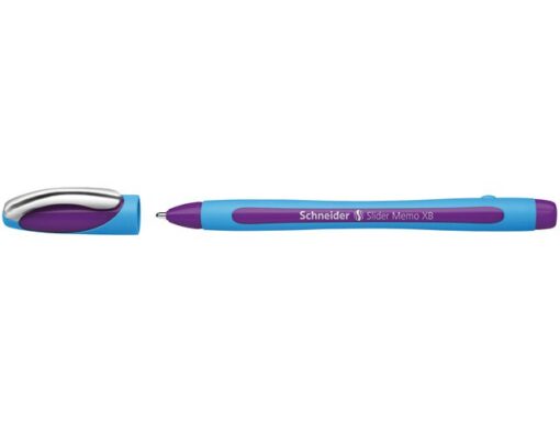 Balpen Schneider Memo XB 1,4mm kogelbreedte violet doos 10  stuks