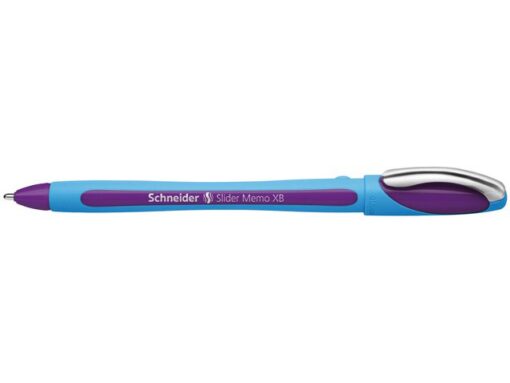 Balpen Schneider Memo XB 1,4mm kogelbreedte violet doos 10  stuks