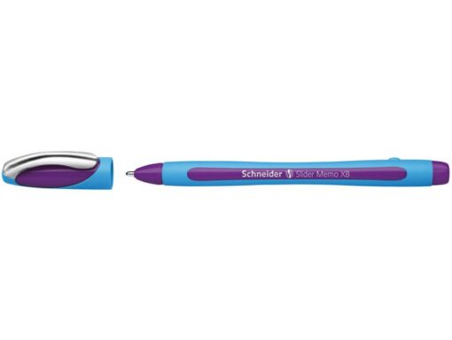 Balpen Schneider Slider Memo XB 1,4mm kogelbreedte violet