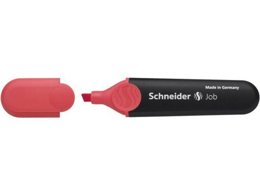 Tekstmarker Schneider Job 150 rood