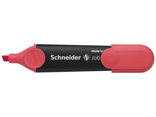 Tekstmarker Schneider Job 150 rood