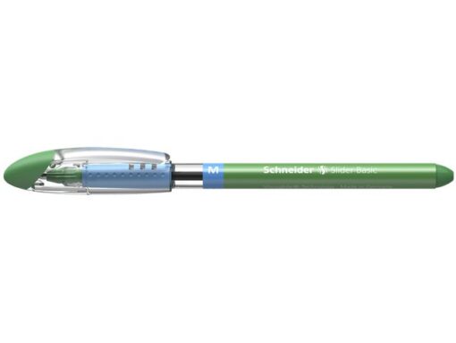 Balpen Schneider Slider Basic M 0,5mm groen