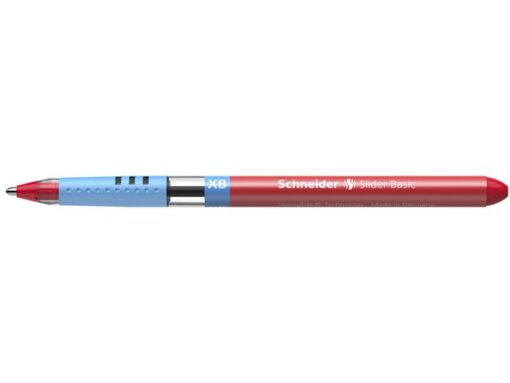 Balpen Schneider Slider Basic XB 1,4mm kogelbreedte rood