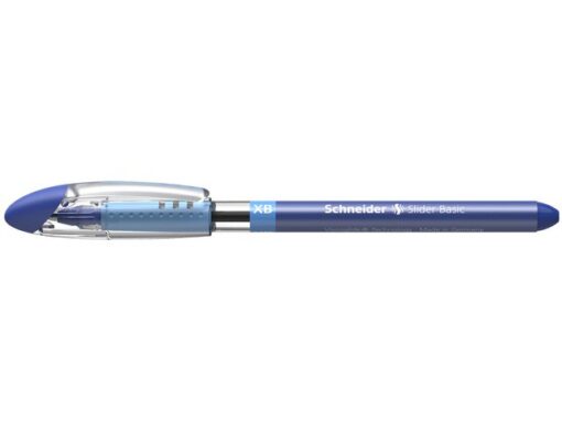 Balpen Schneider Slider Basic XB 1,4mm kogelbreedte blauw