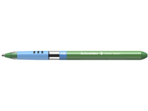 Balpen Schneider Slider Basic XB 1,4mm kogelbreedte groen